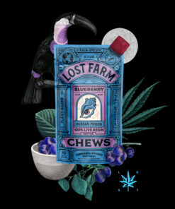 Buy Blueberry Fruit Chew Infused with Durban Poison Live Resin