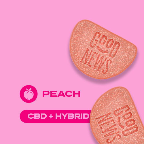 Buy DAY OFF Peach Gummies 1:1 CBD:THC - Image 2