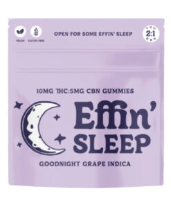 Buy Indica 2:1 THC:CBN Goodnight Grape Gummies